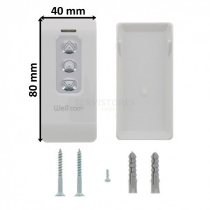 Télécommande Franciaflex de groupe Well'Com X3D