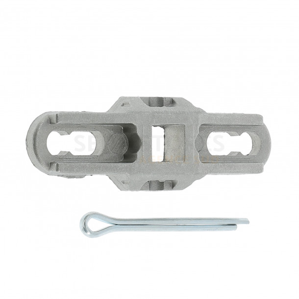 Plaque point fixe pour support moteur Somfy