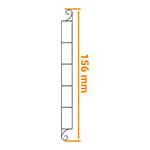 Lames 156 mm